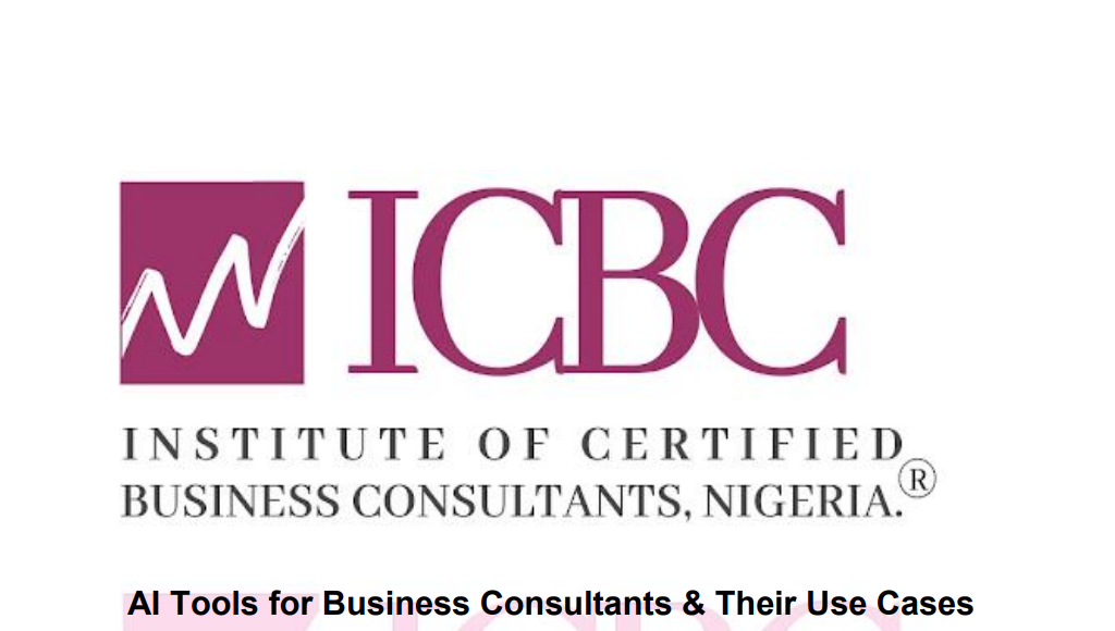 AI TOOLS FOR BUSINESS CONSULTANT